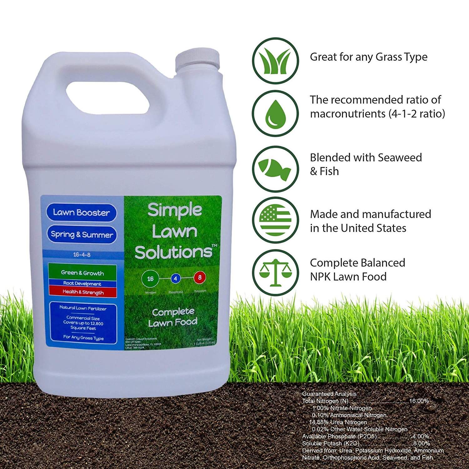 5 Best Organic Lawn Fertilizers Reviewed in Detail (Aug. 2021)