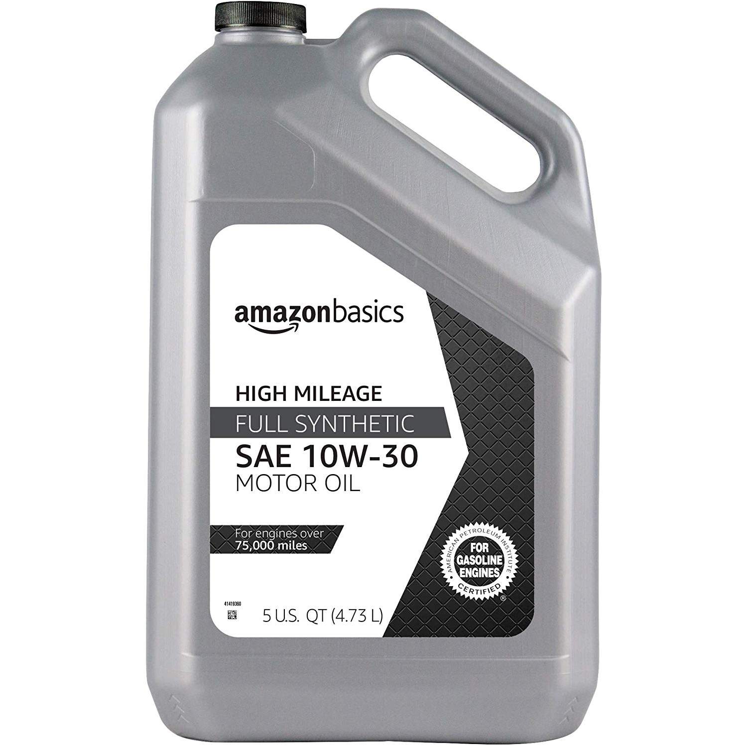 AmazonBasics High Mileage Motor Oil