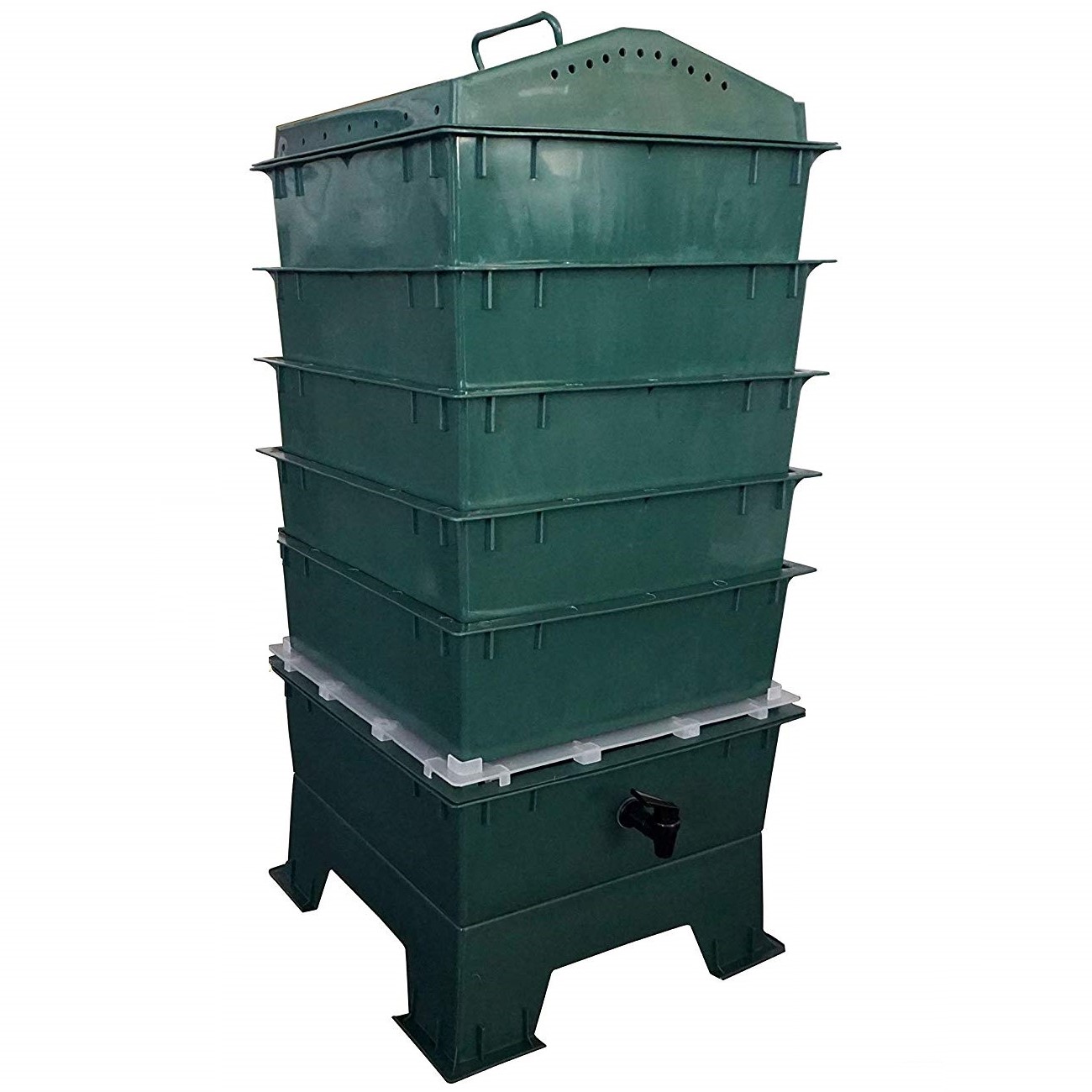 VermiHut 5-Tray Worm Compost Bin