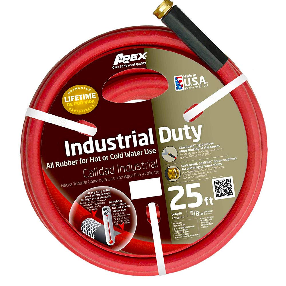 Apex 8695-25 Commercial Hot and Cold Water Hose