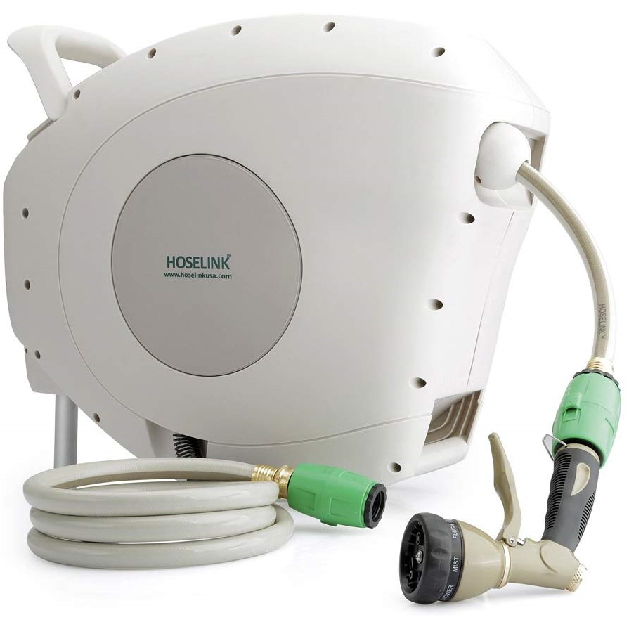 HOSELINK Automatic Retractable Garden Hose Reel