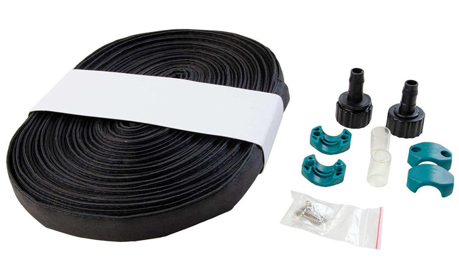Hydrofarm JS90037BK Flat Soaker Hose