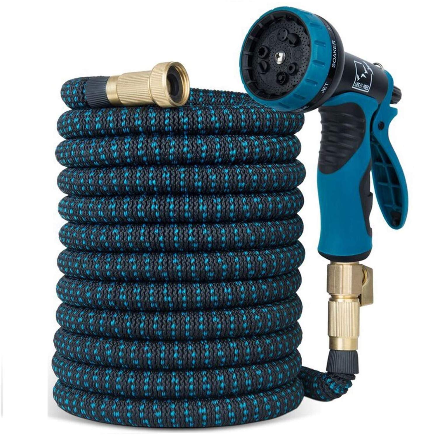 Life Be Free 100 Ft Expandable Garden Hose