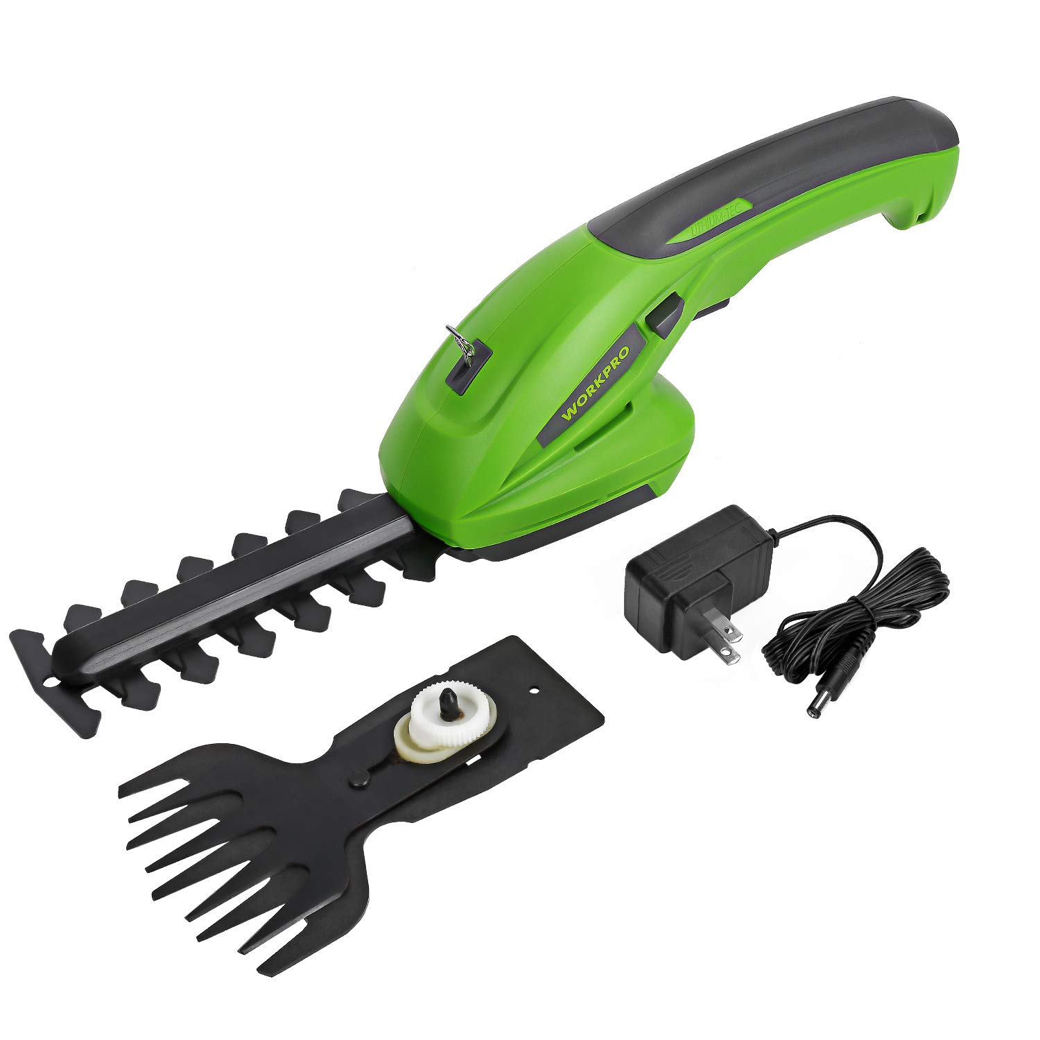 WORKPRO 7.2V 2-in-1 Handheld Hedge Trimmer