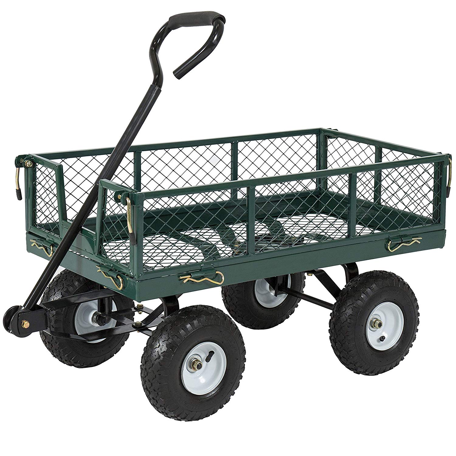 Best Choice Products Heavy-Duty Steel Garden Wagon