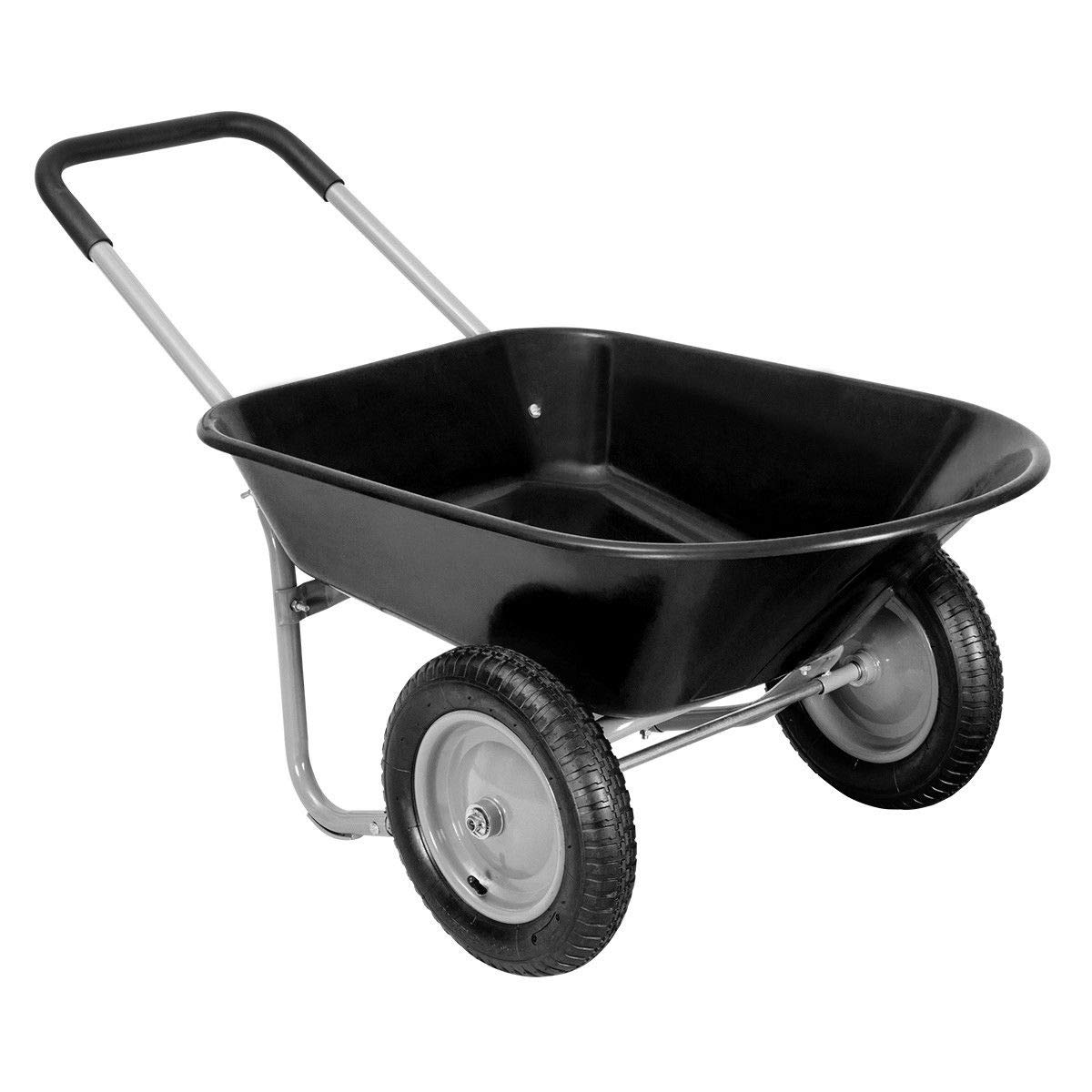 Giantex 2 Tire Wheelbarrow