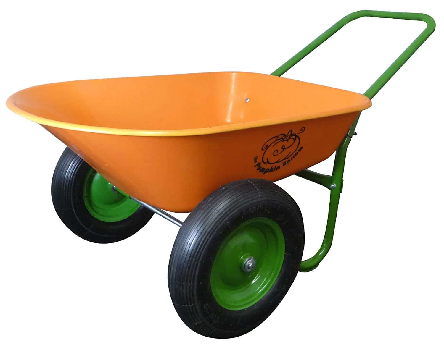 Marathon Industries Dual-Wheel Wheelbarrow