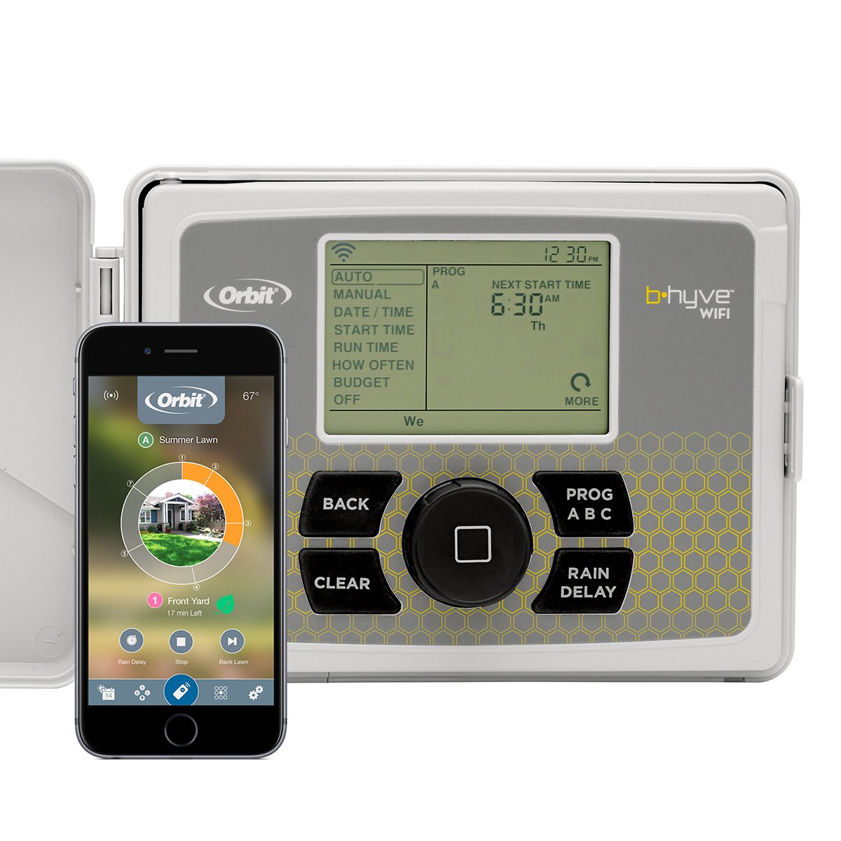 Orbit 57946 B-hyve Wi-Fi Sprinkler System Controller