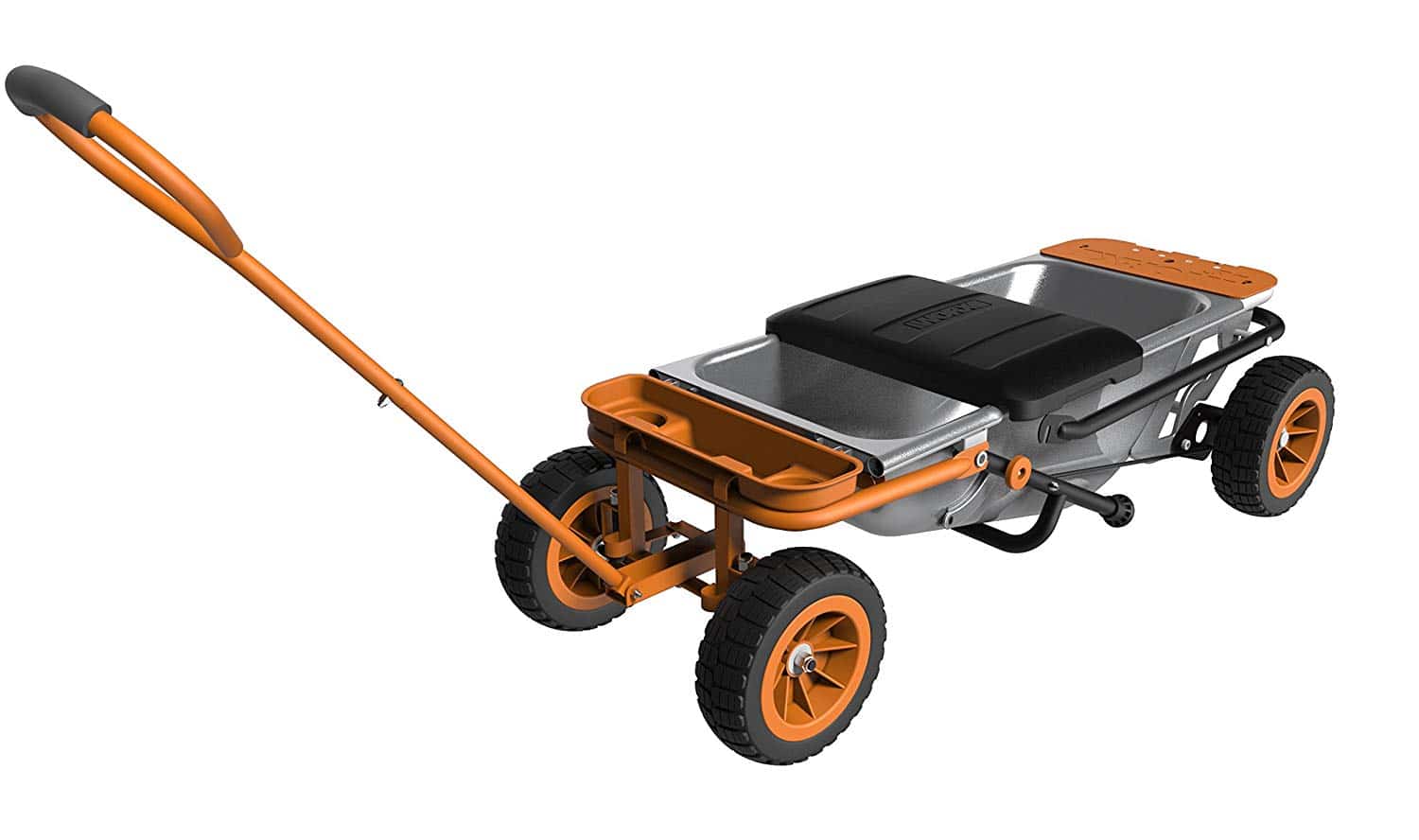 WORX Aerocart Multifunction Wheelbarrow with Wagon Kit