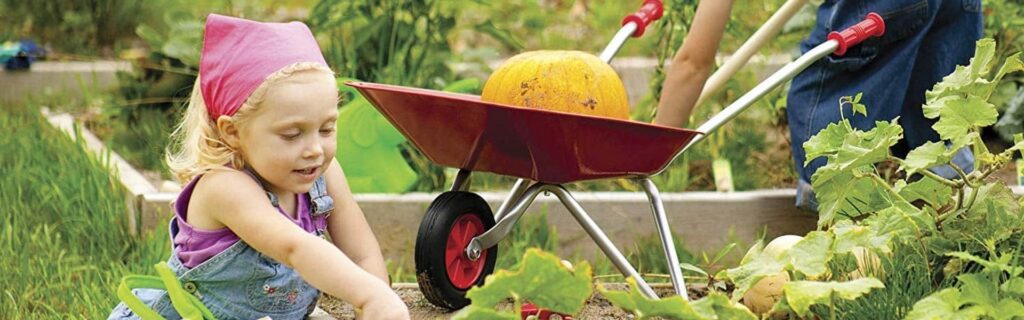 10 Best Kids Wheelbarrows - Perfect for Kids Playing in a Garden!