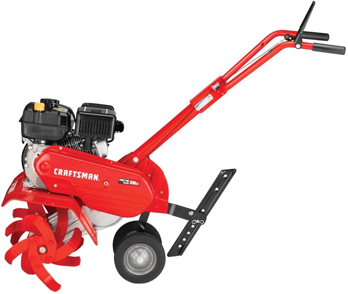 Craftsman 340 Series Gas Powered Front Tine Tiller