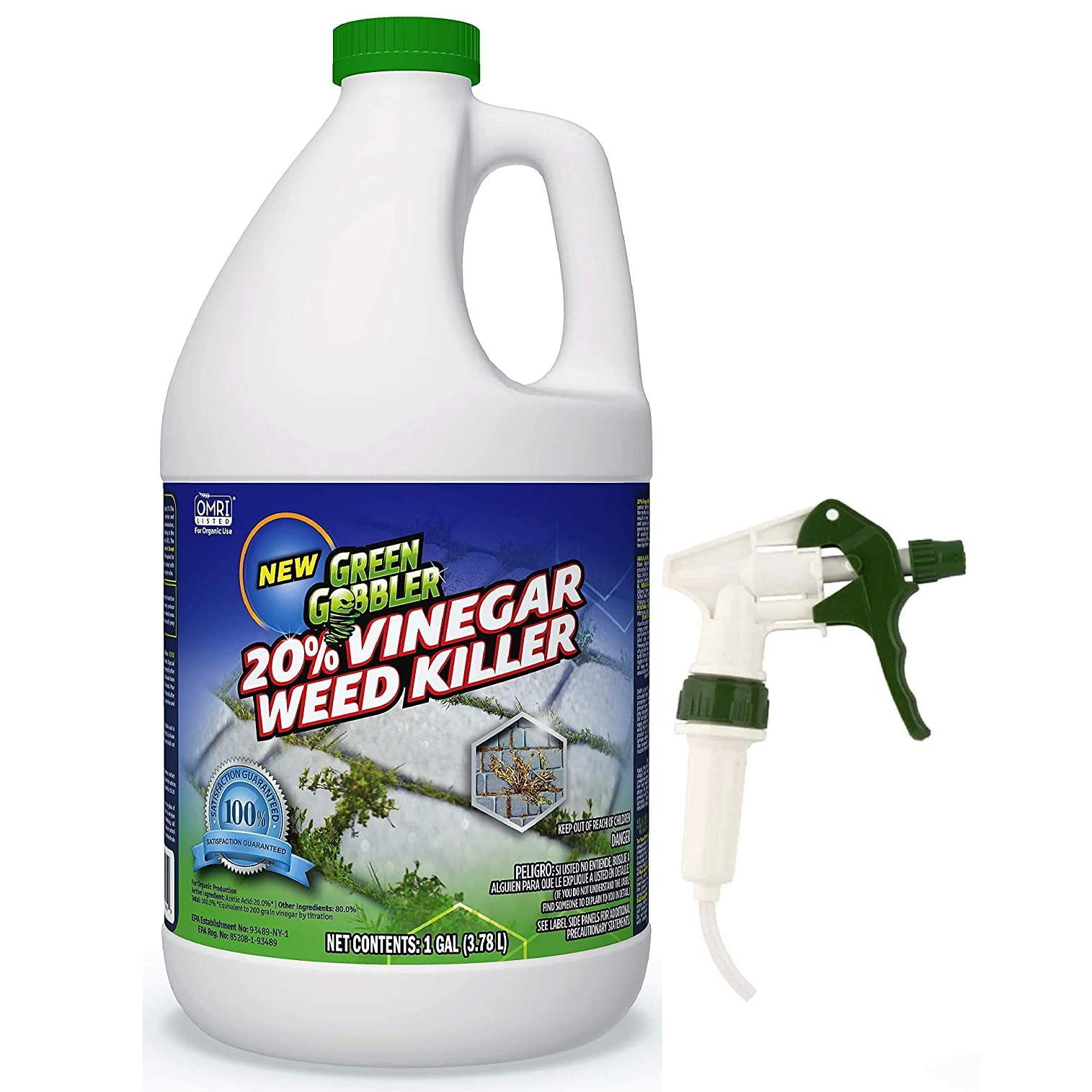 Green Gobbler Vinegar Weed and Grass Killer