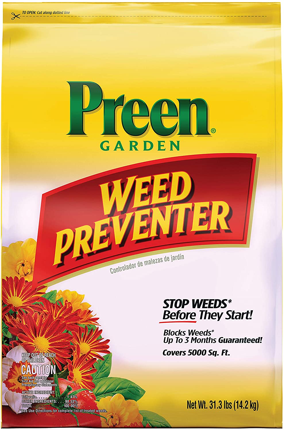 Preen Natural Garden Weed Preventer