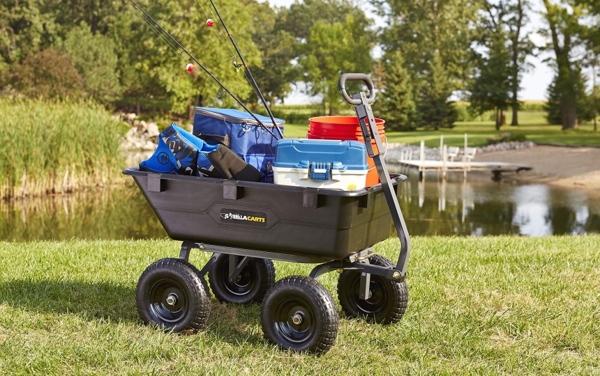 6 Best Dump Carts for Lawn Tractors – Move Heavy Loads with Ease! (Spring 2022)