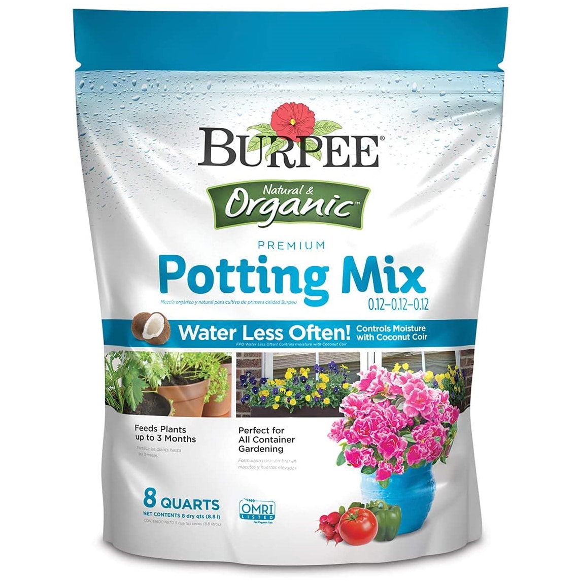 Burpee Natural & Organic Premium Potting Mix