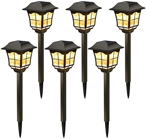 MAGGIFT Outdoor Solar Powered Path Lights