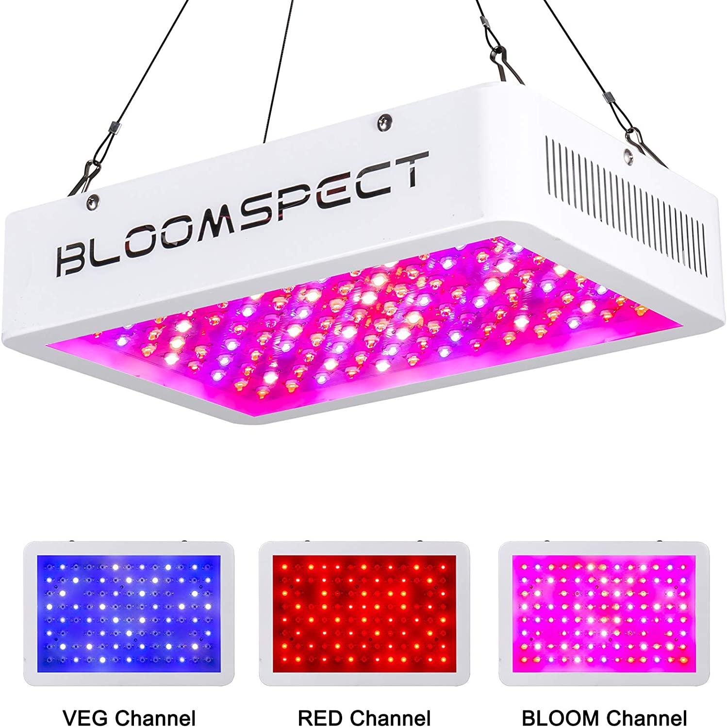 BLOOMSPECT Upgraded 1000W LED Grow Lights