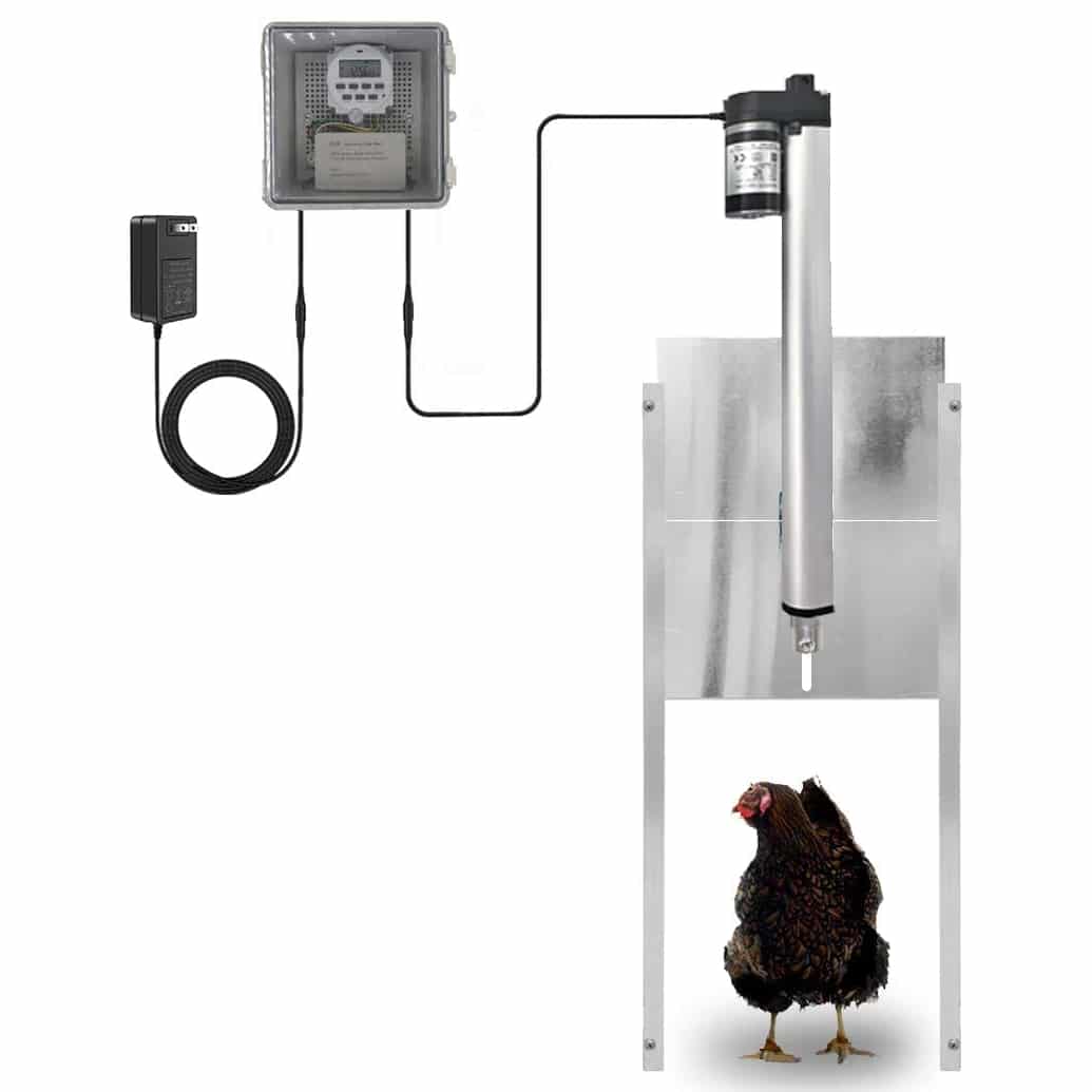 JVR Automatic Timer Chicken Door