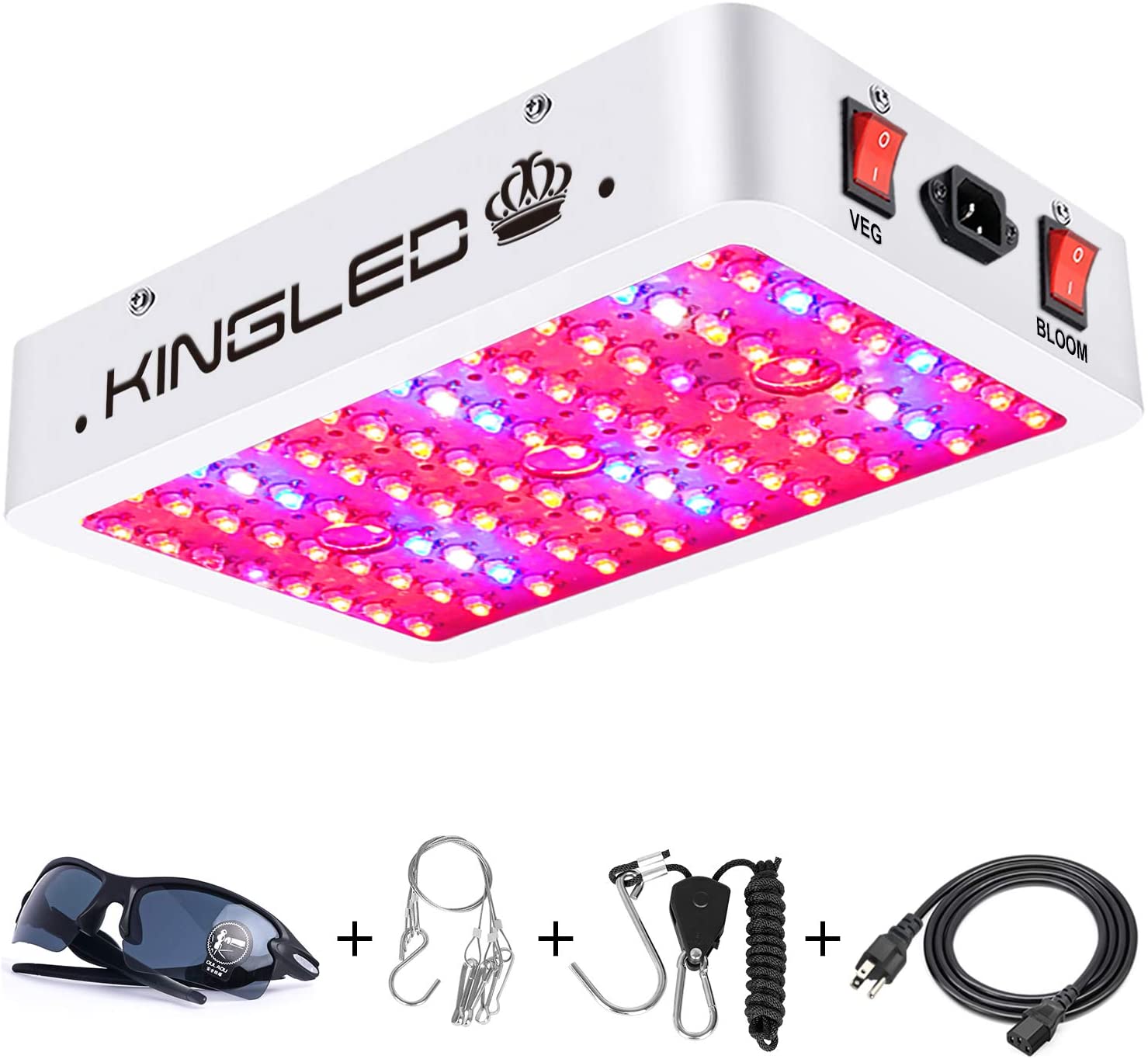 King Plus 1000w LED Grow Light