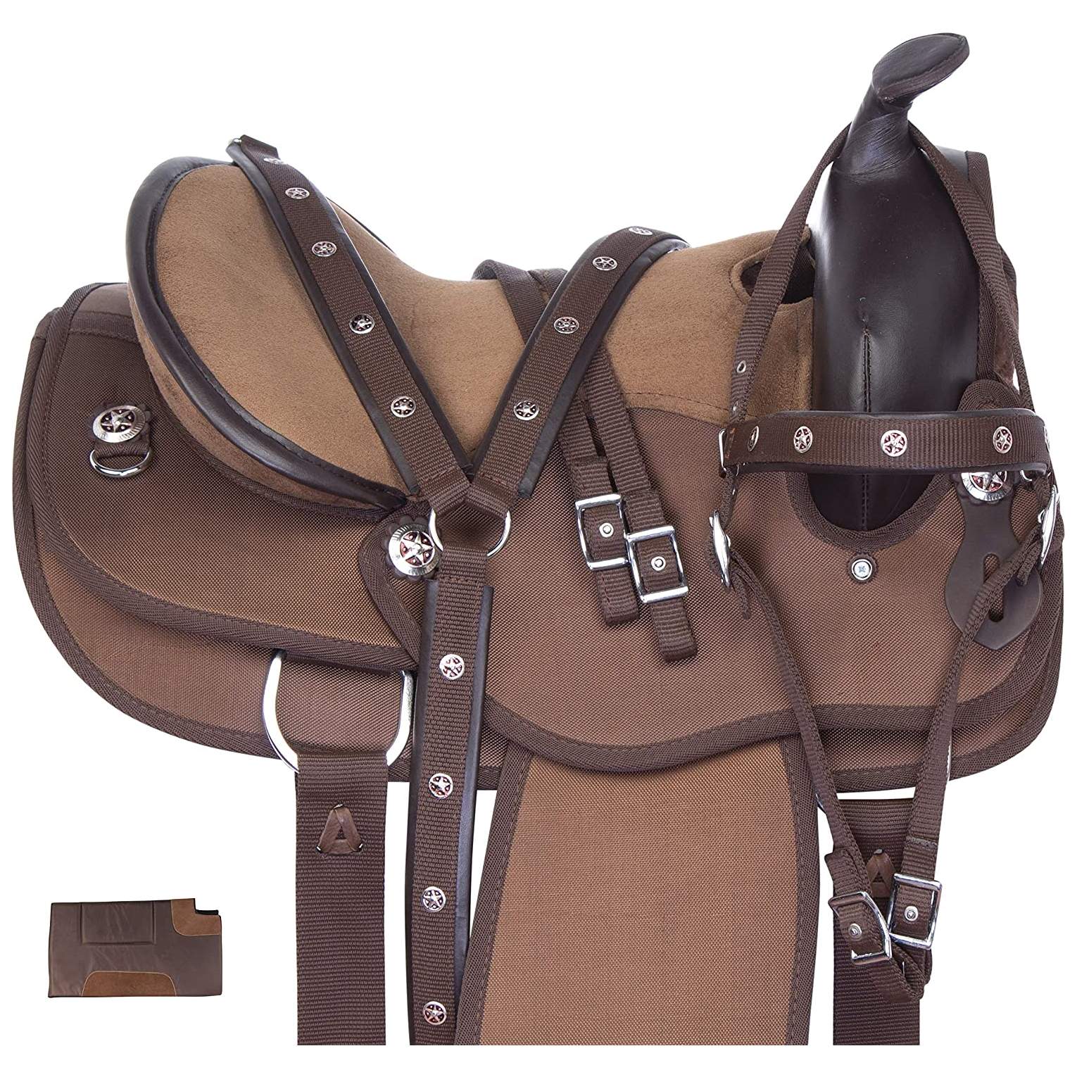 Acerugs New Comfy GAITED Western Pleasure Trail Show Horse Saddle