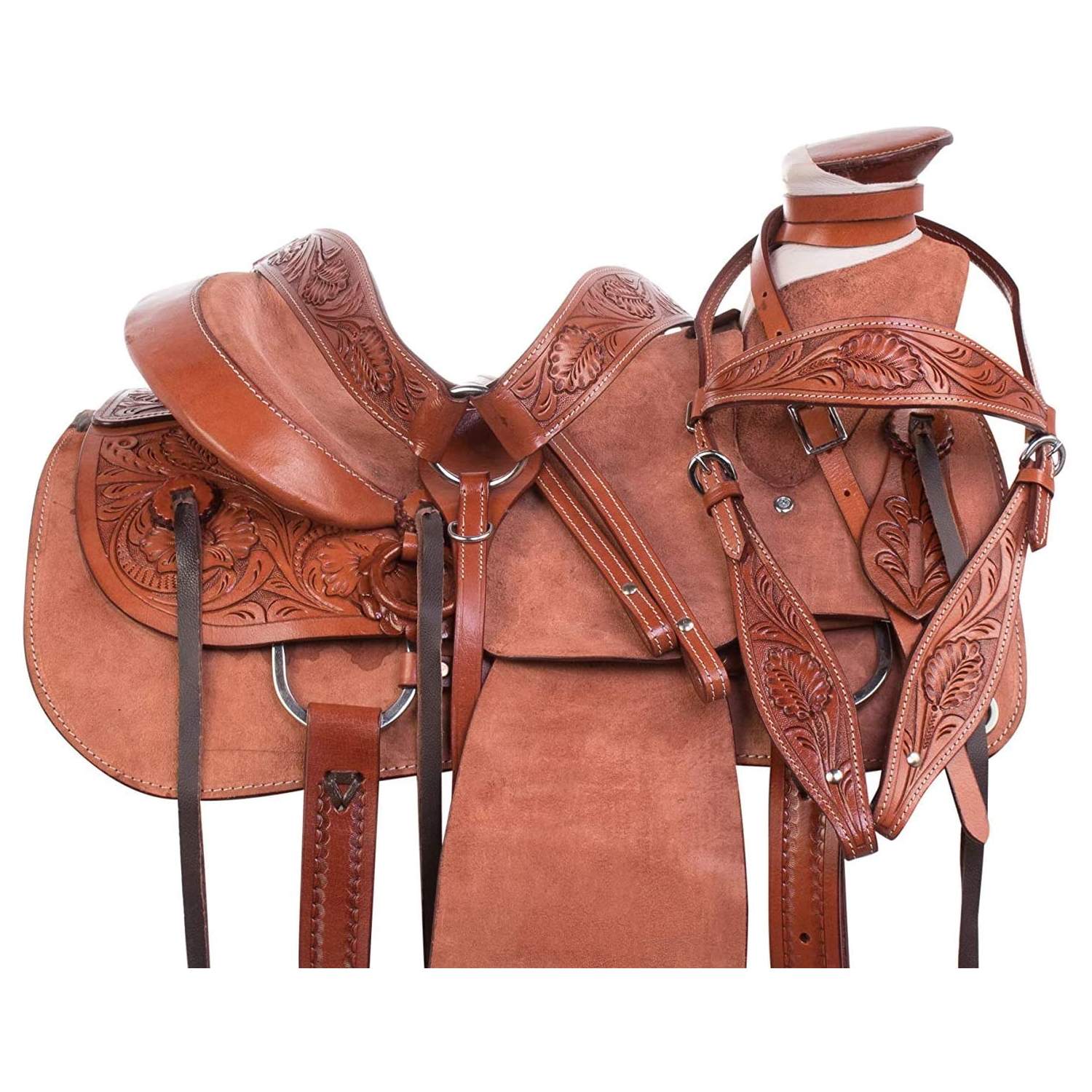 ME Enterprises Western Roping Ranch Saddle