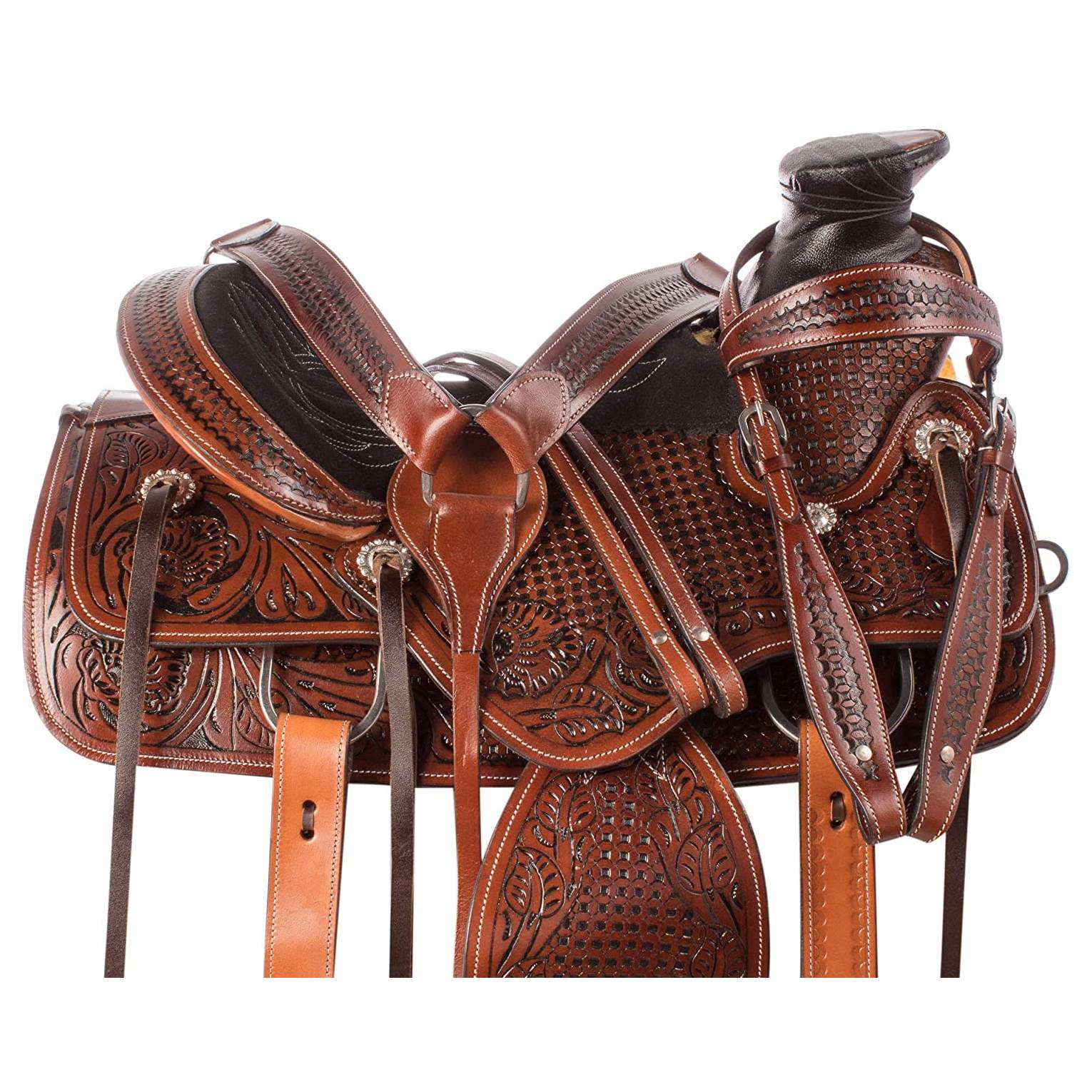 Open Store Western Roping Ranch Saddle