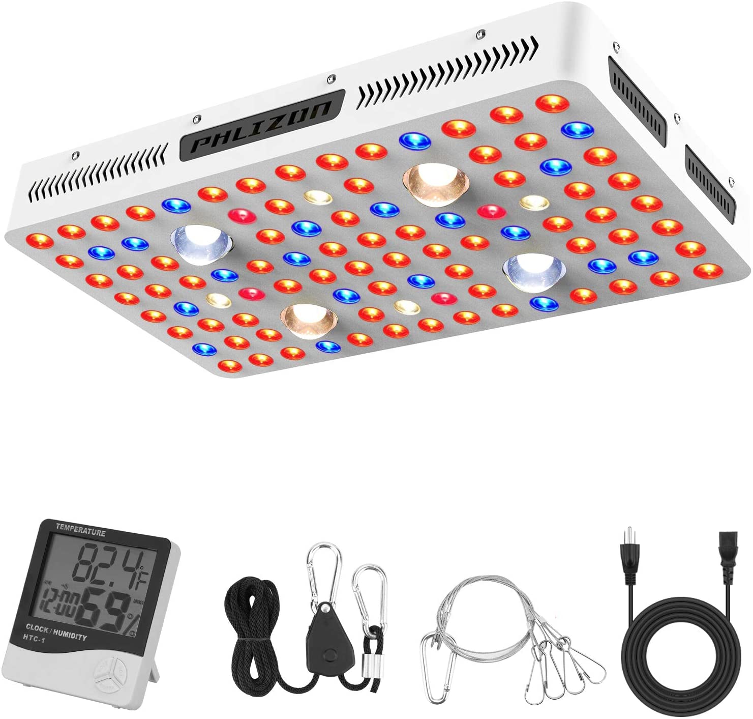 Phlizon CREE Cob Series 2000W LED Plant Grow Light