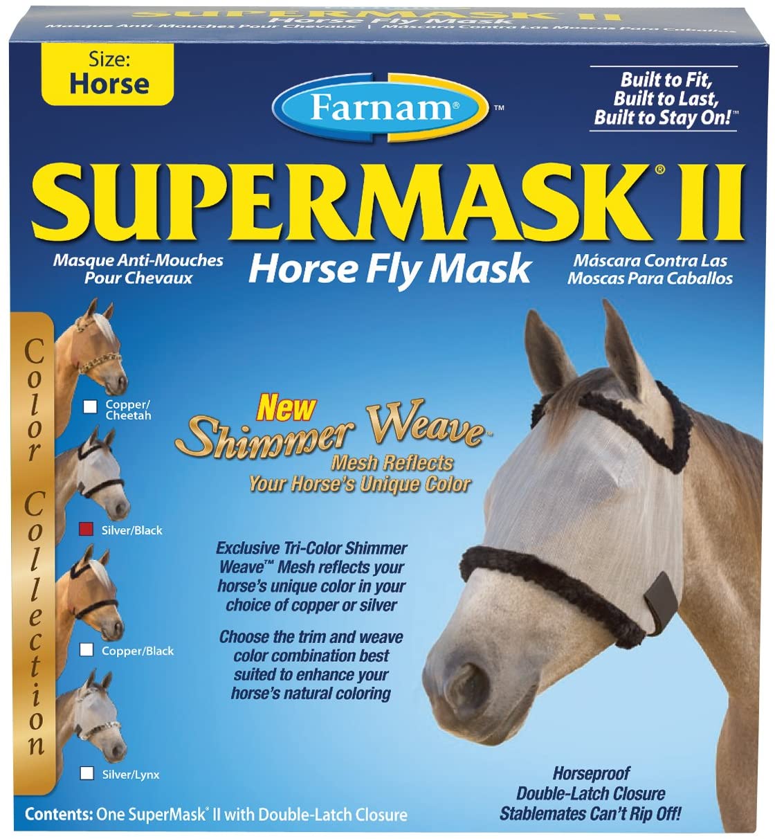 SuperMask II Horse Fly Mask