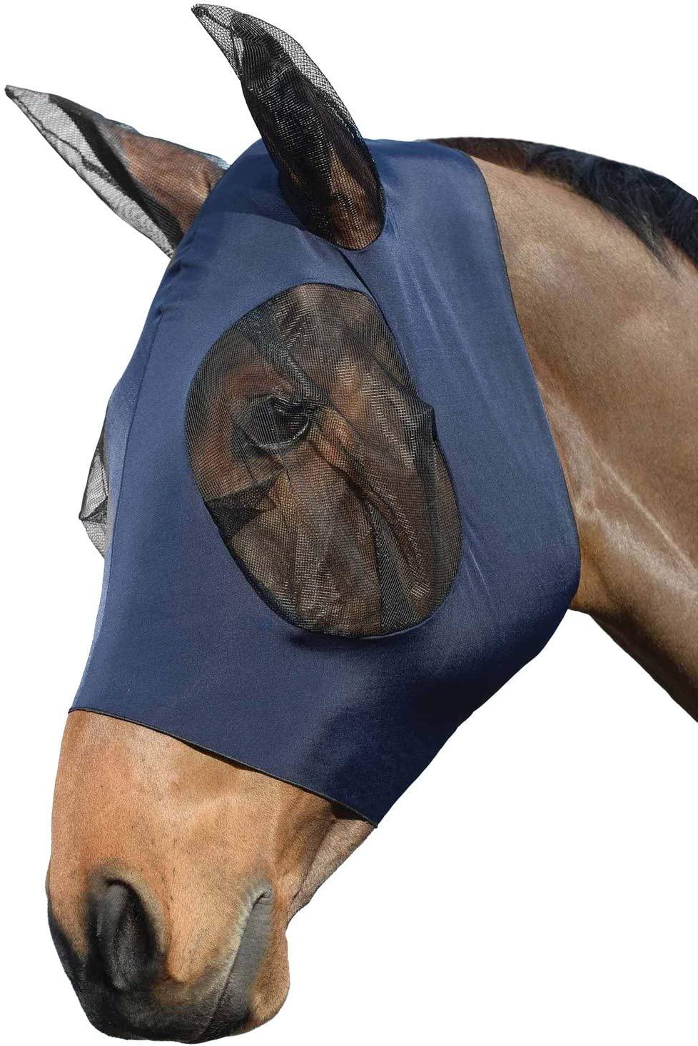 Weatherbeeta Stretch Bug Eye Saver with Ears Horse Fly Mask