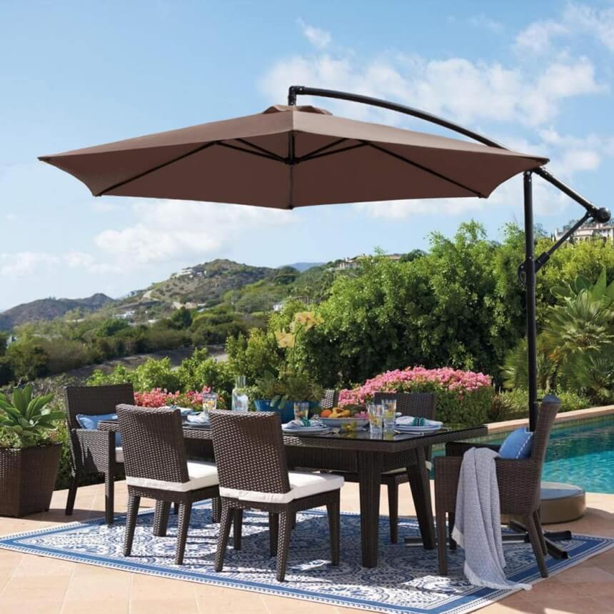 10 Best Patio Umbrellas for Wind - Reviews and Buying Guide (Spring 2022)