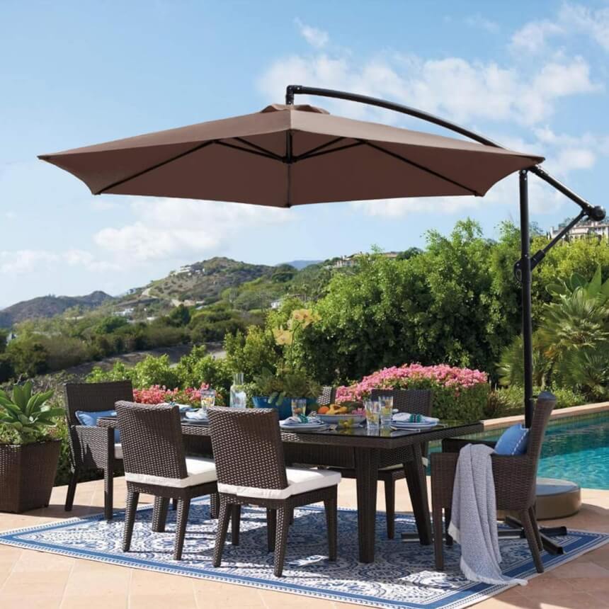 10 Best Patio Umbrellas for Wind - Reviews and Buying Guide