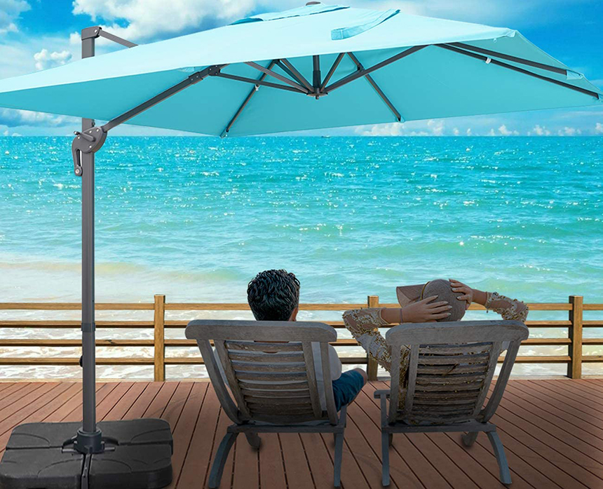 6 Best Cantilever Umbrellas for Superior Comfort and an Unobstructed View