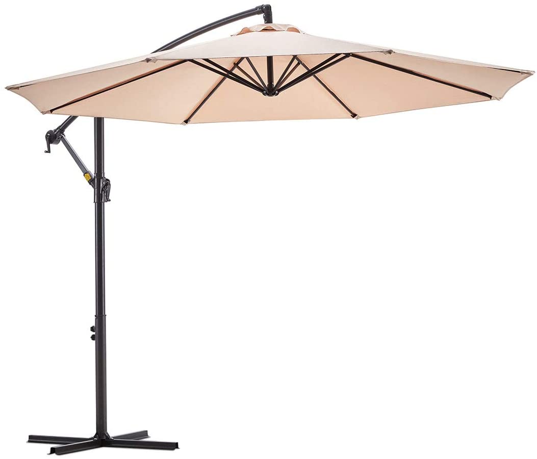 Le Conte 10ft Patio Offset Umbrella