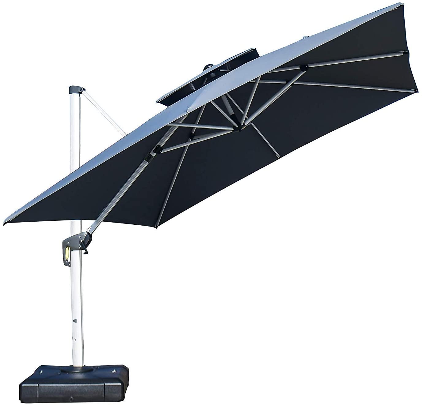 Purple Leaf 11 Feet Deluxe Patio Umbrella