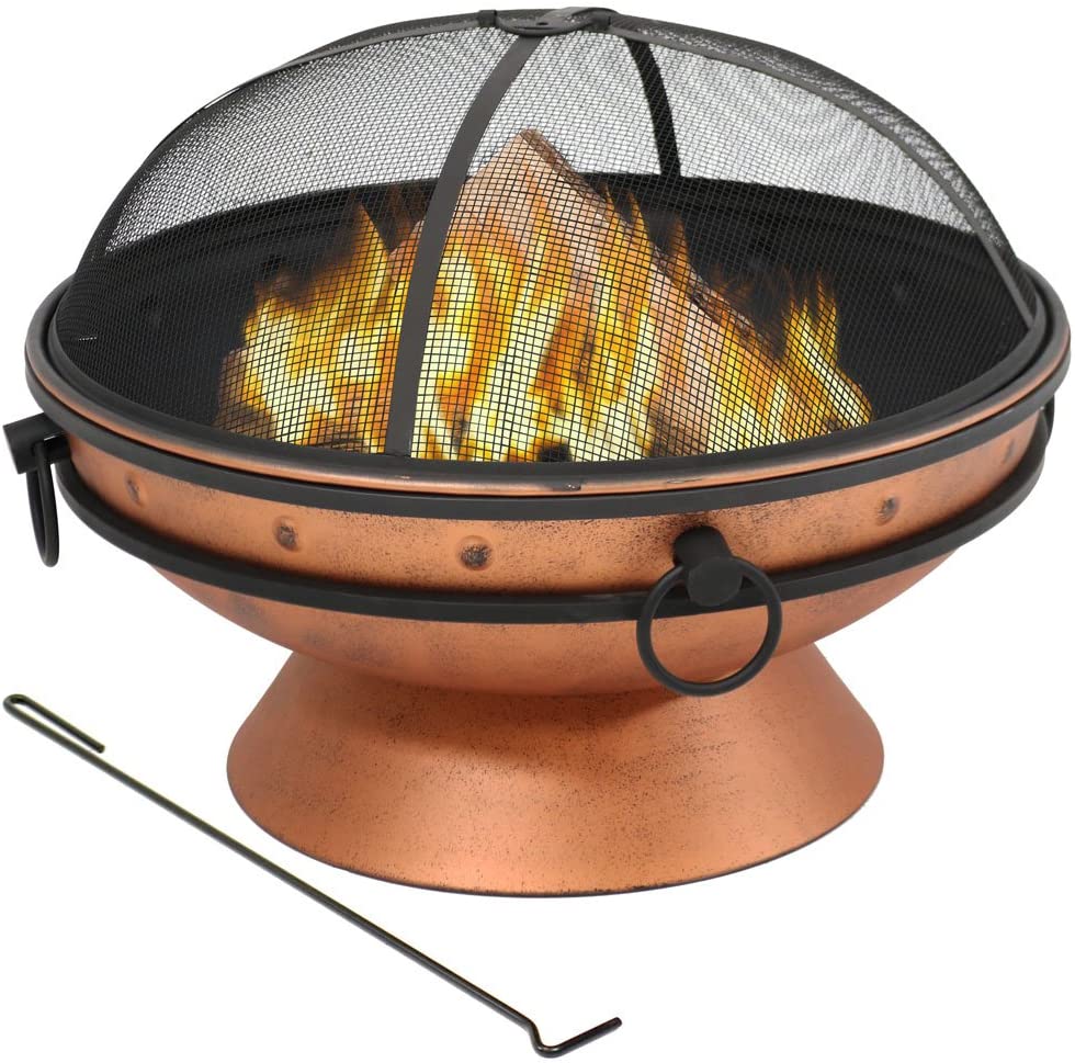 Sunnydaze Large Outdoor Fire Pit Bowl