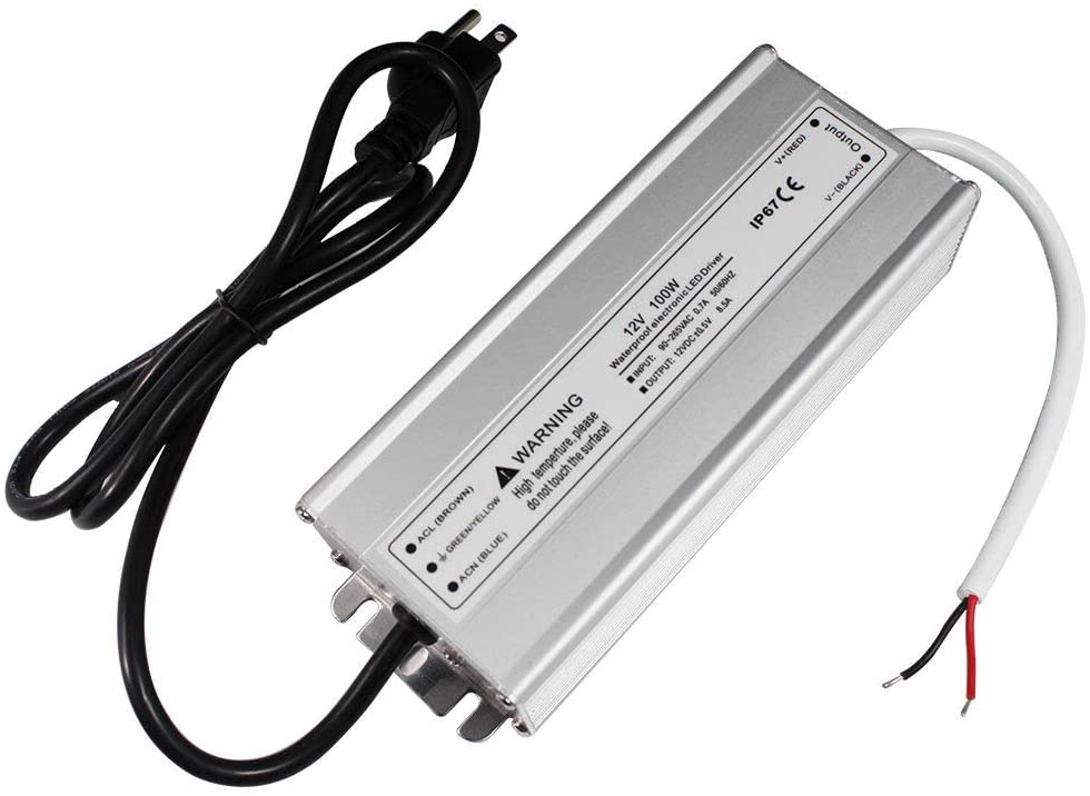 LightingWill 100W Low Voltage Transformer