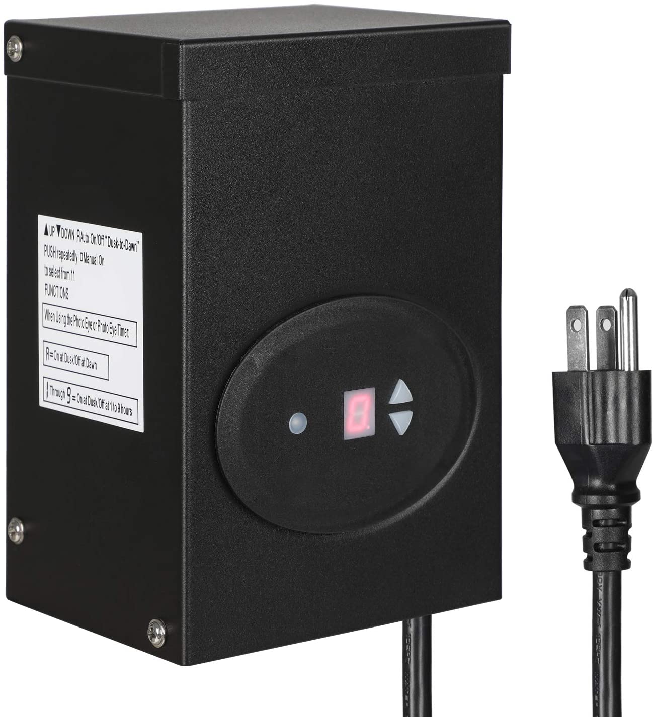 DEWENWILS 120W Outdoor Low Voltage Transformer