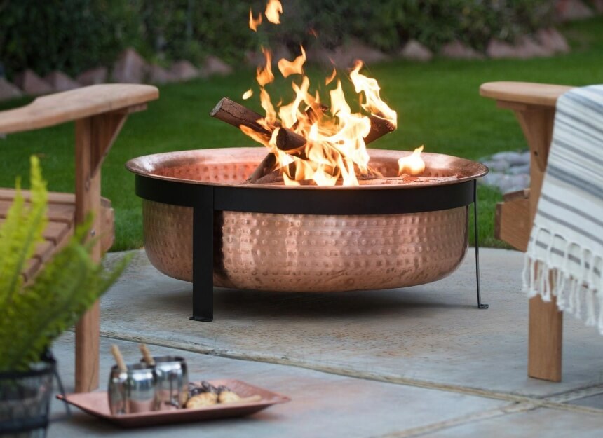 9 Best Copper Fire Pits for Unique Backyard Atmosphere