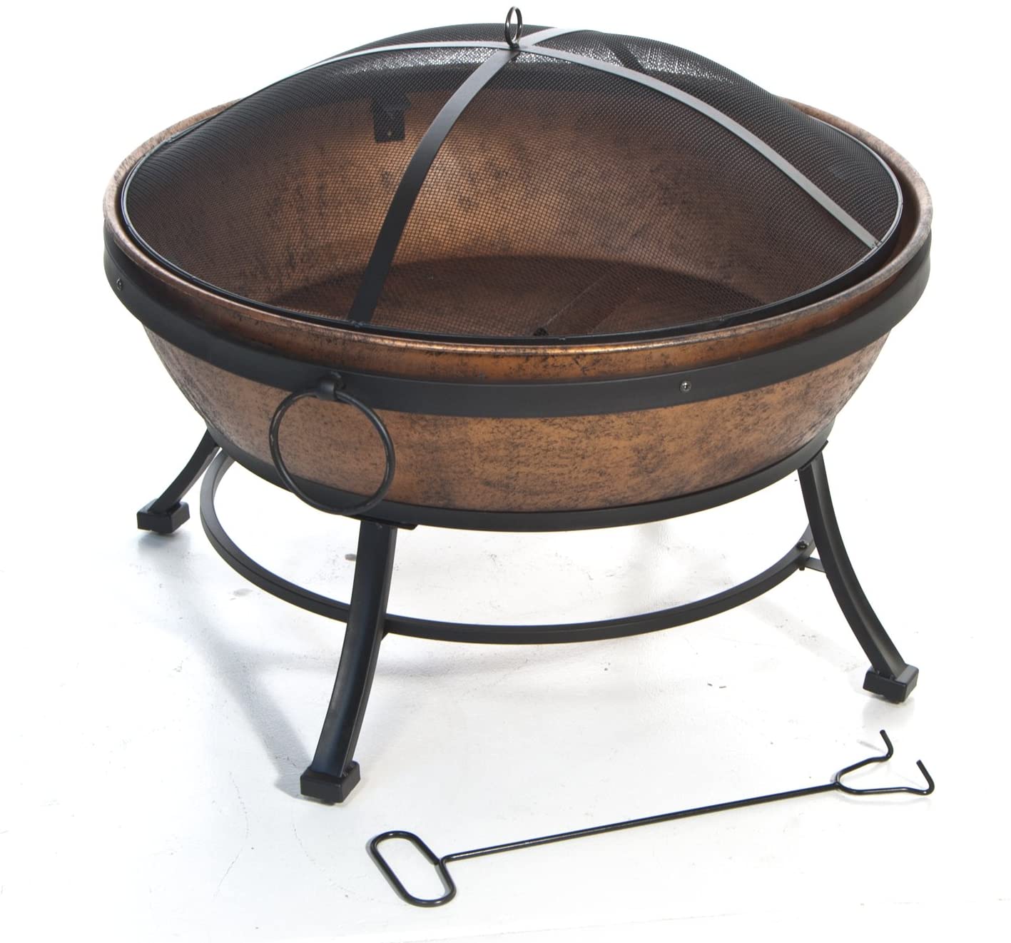 DeckMate Kay Home Products Avondale Steel Fire Bowl