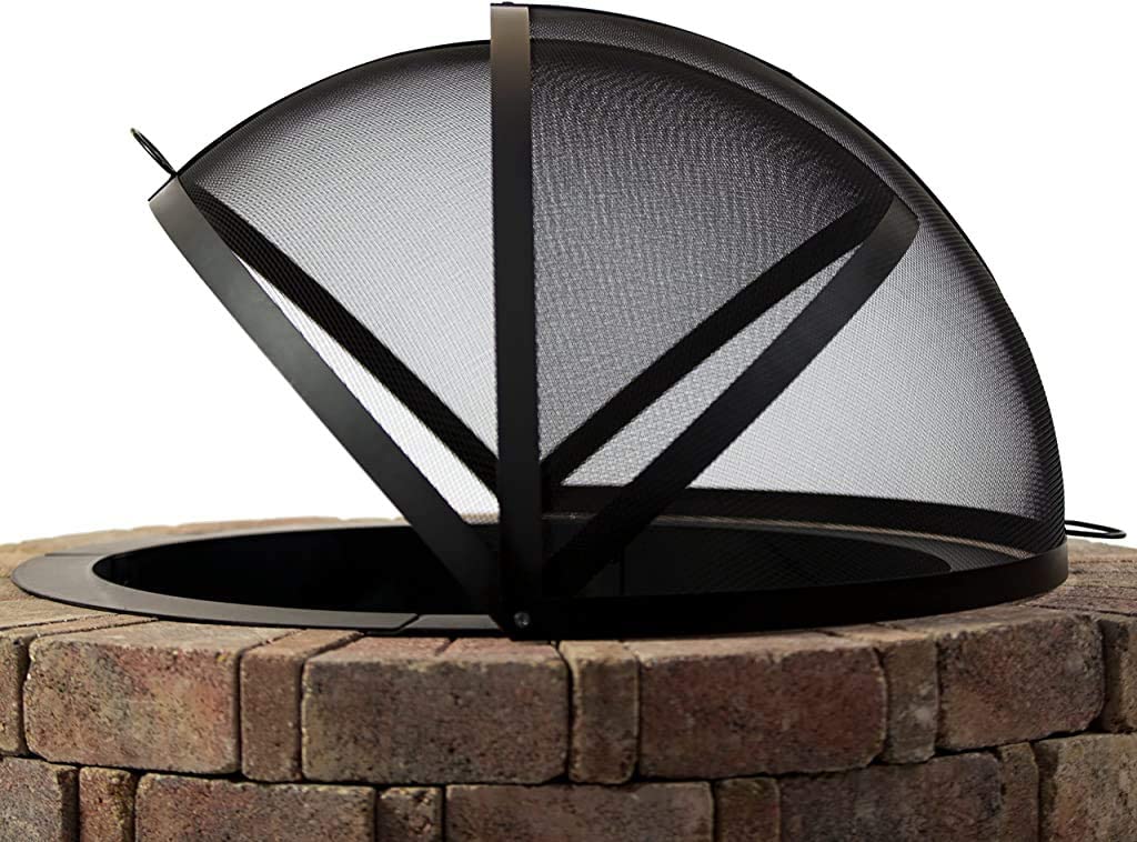 Hampton's Buzaar 36-Inch Fire Pit Spark Screen