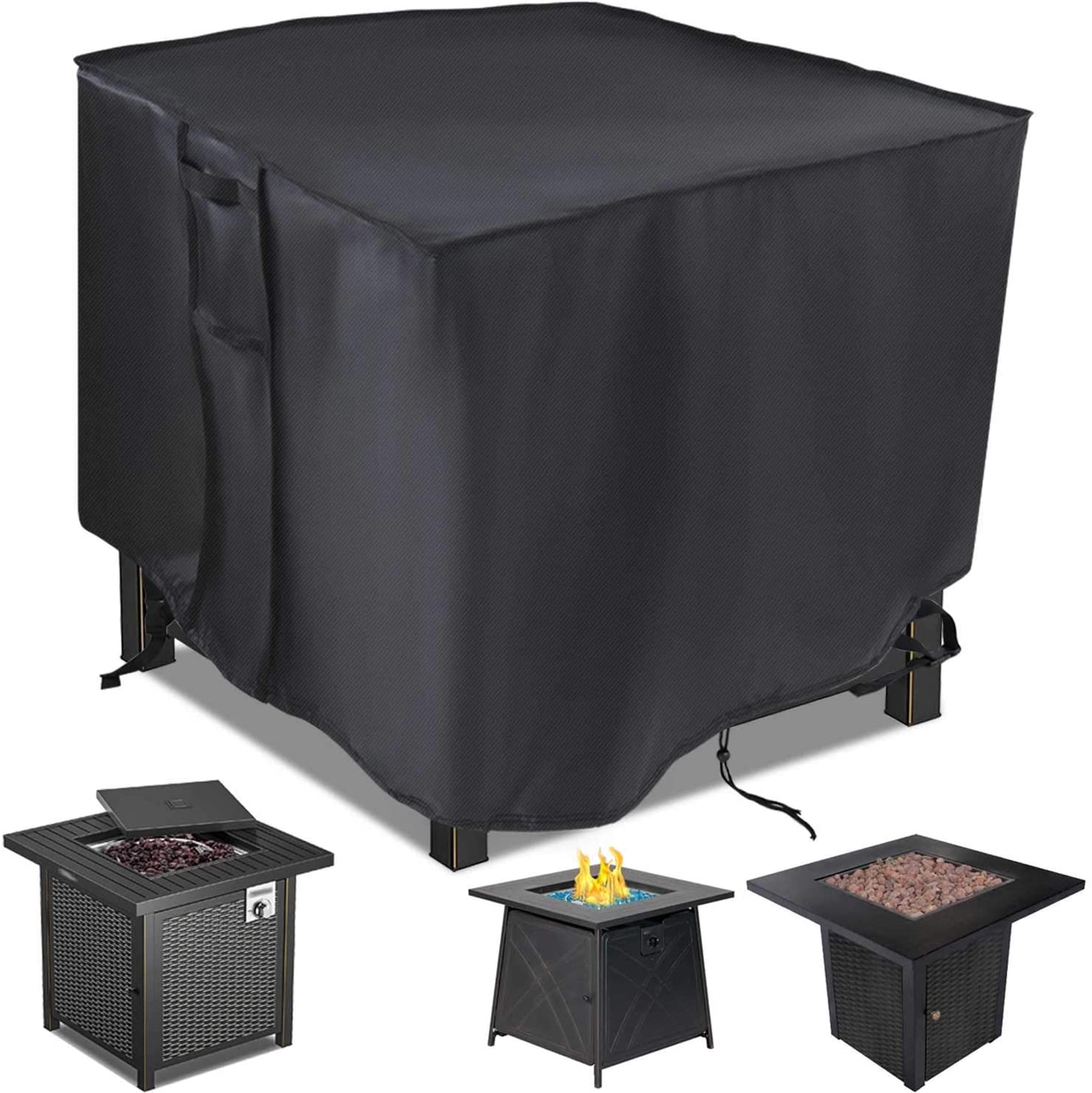 Saking Gas Fire Pit Table Cover