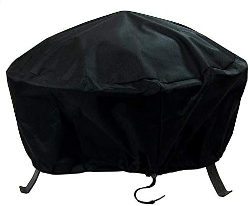 Sunnydaze Round Outdoor Fire Pit Cover