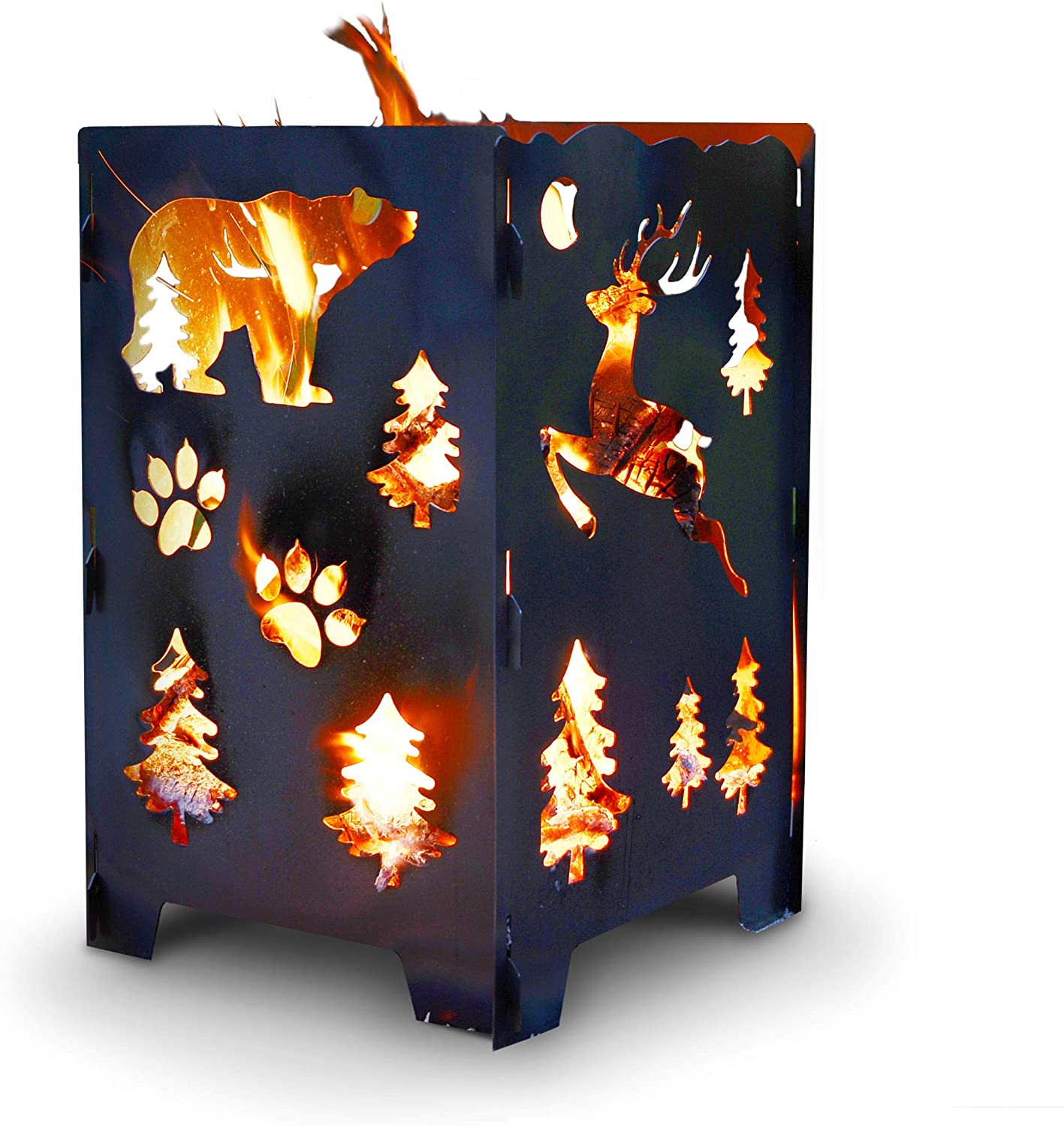 SuperHandy California Bear ChristmasX-Mas Tree Fire Pit