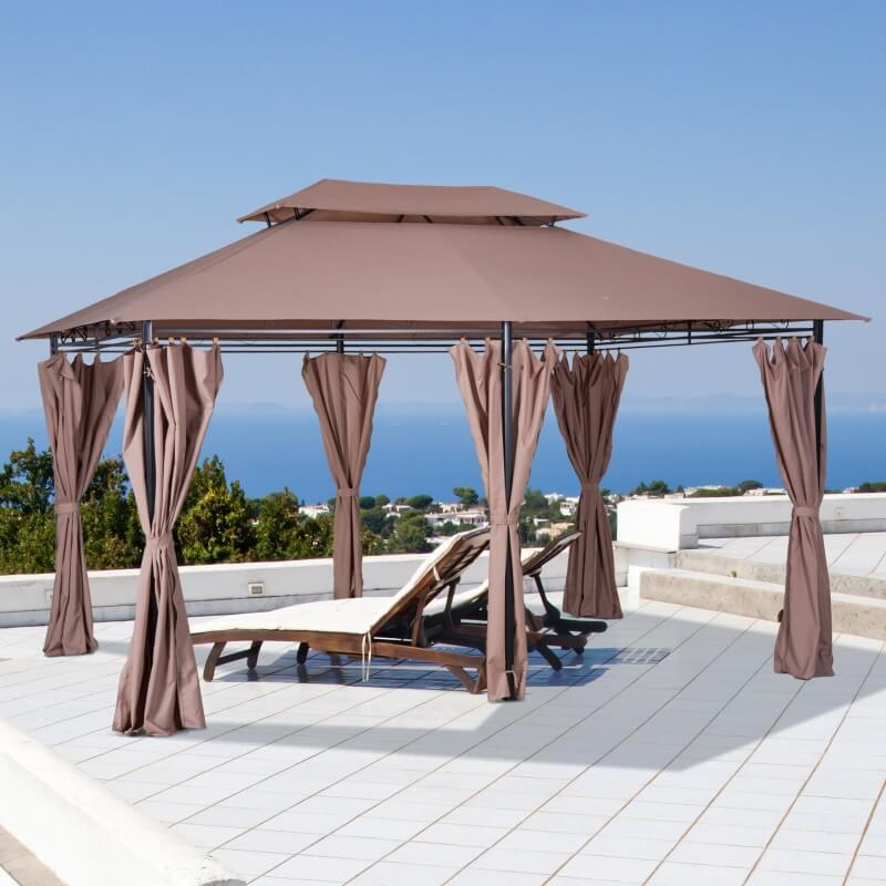 7 Best Gazebos for High Winds - Bad Weather Is Not An Obsticle