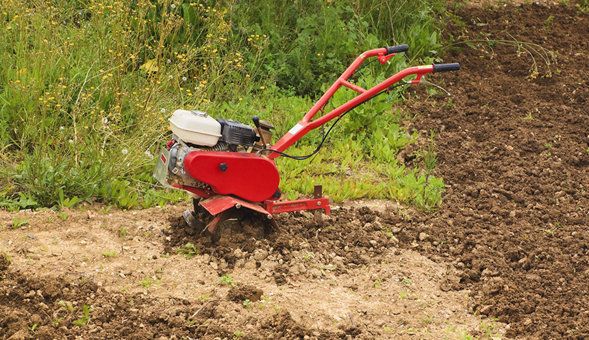 How to Use a Tiller to Remove Grass