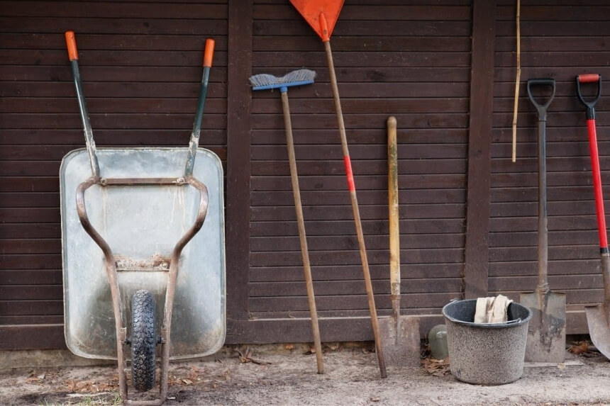 Wheelbarrow Storage Ideas - Take the Best Care of Your Tool!