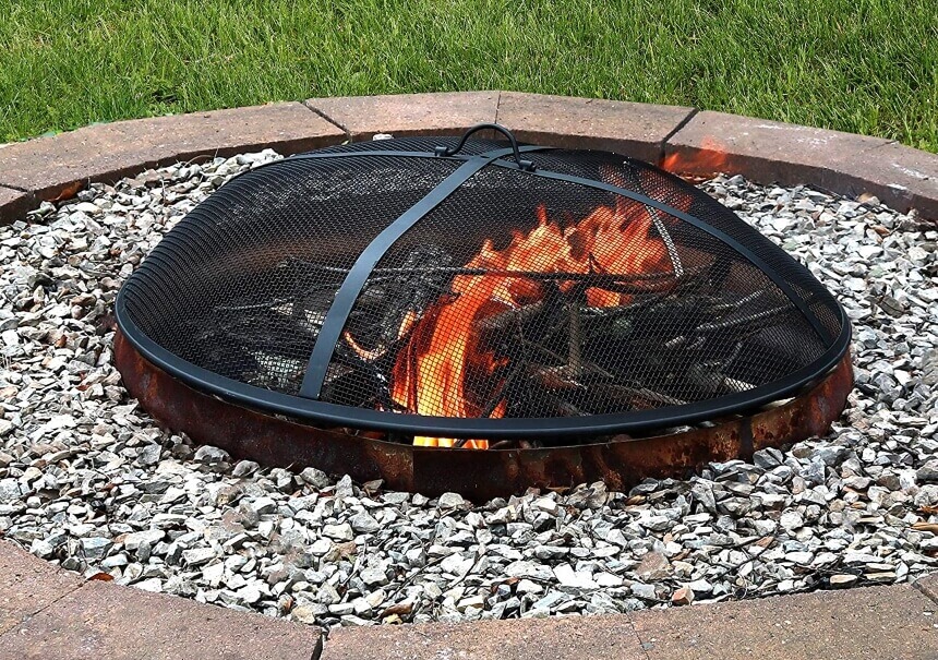 Outdoor Fire Pit On Grass - Keep Your Lawn Fresh and Green