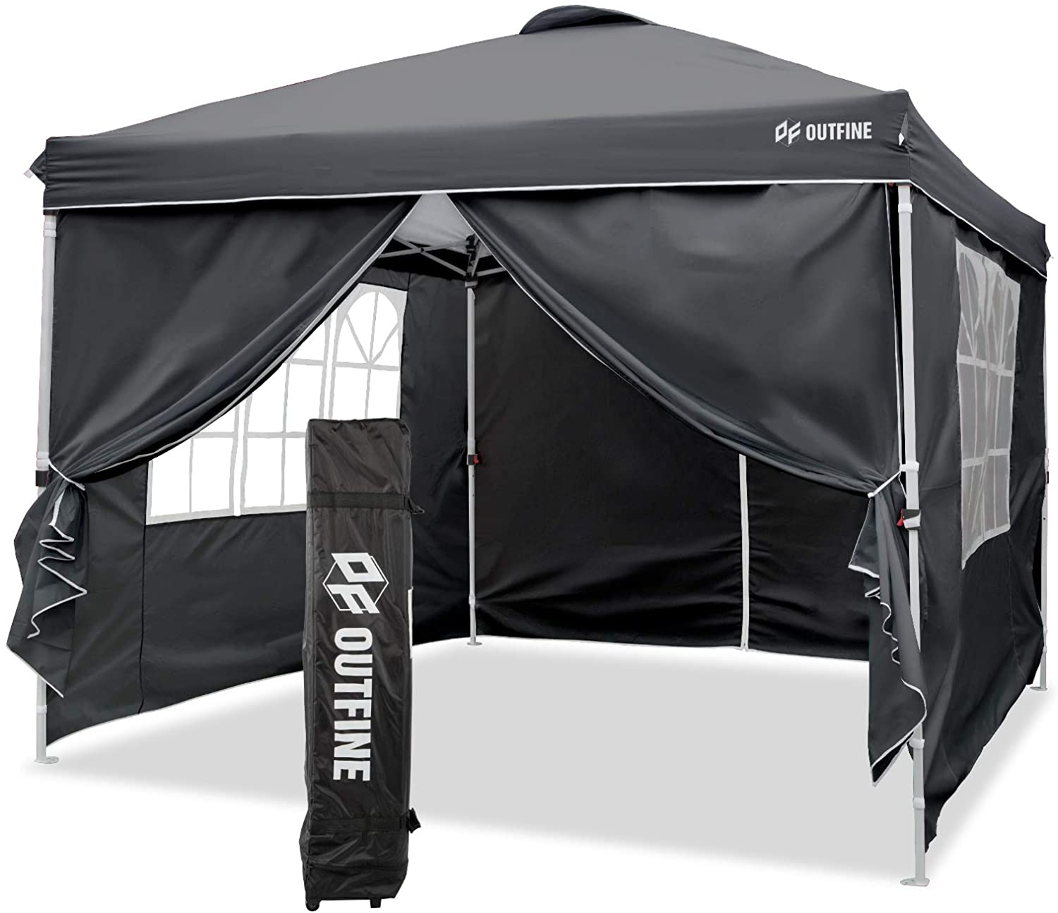 OUTFINE Canopy Pop Up Commercial Instant Gazebo