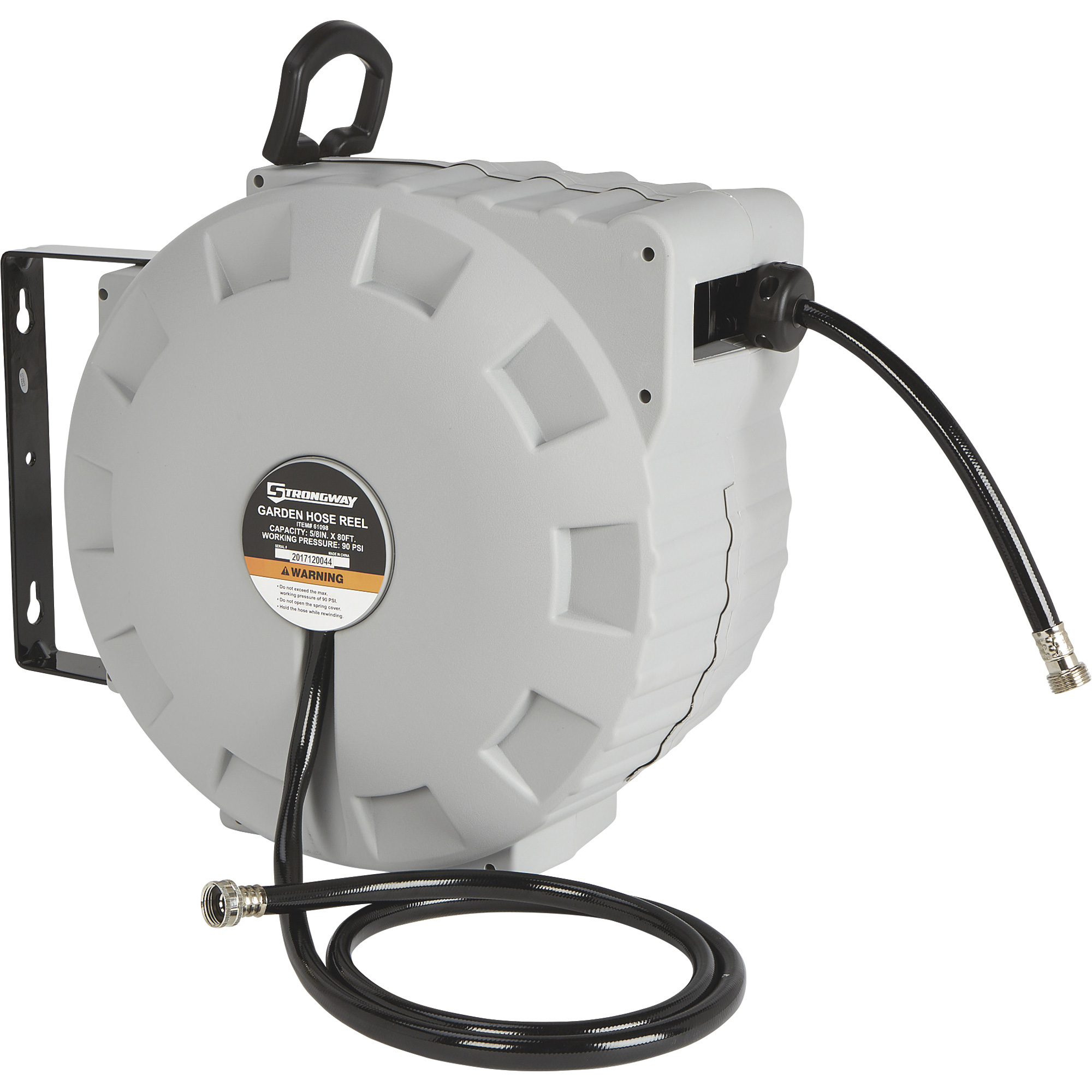 Strongway Retractable Garden Hose Reel