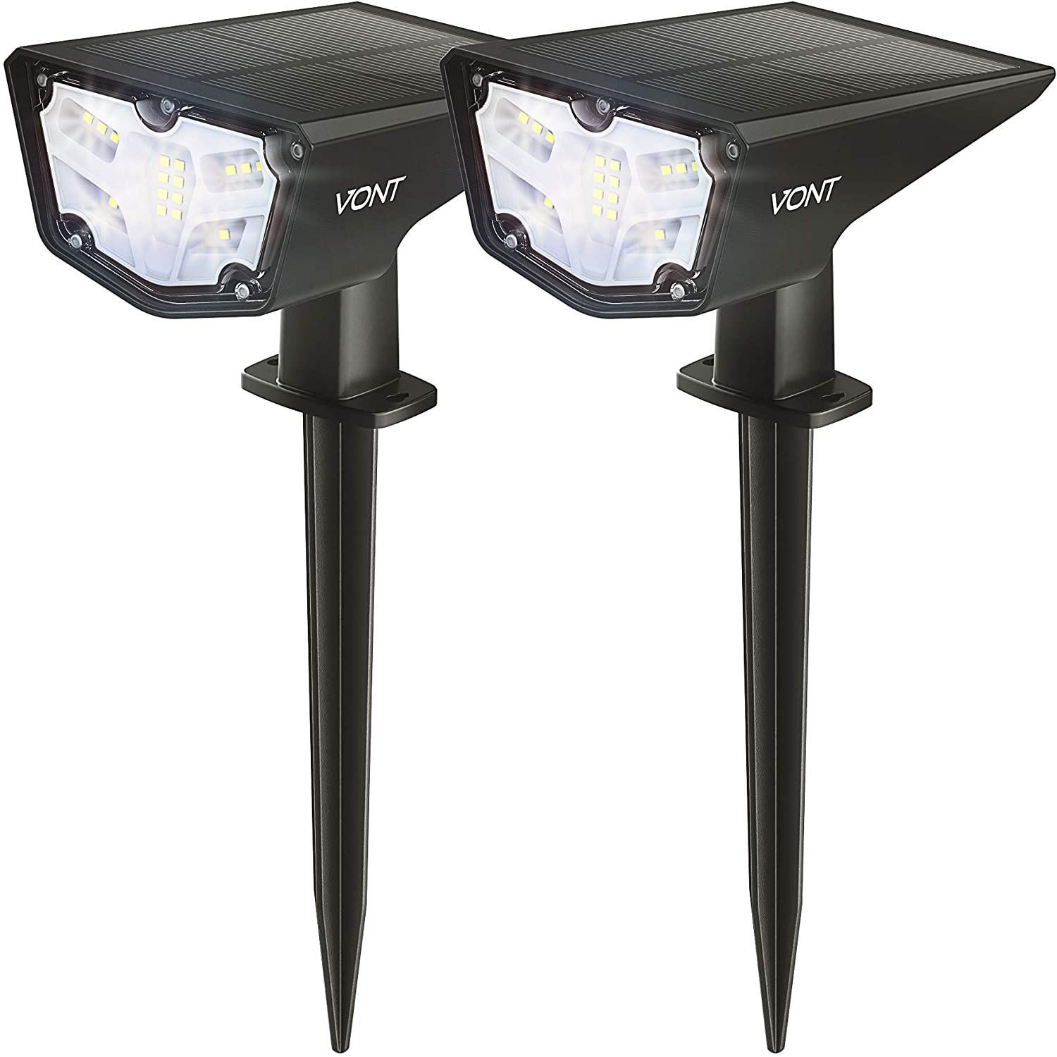 Vont 16 LEDs Outdoor Solar Lights